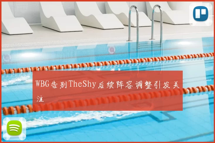 WBG告别TheShy后续阵容调整引发关注